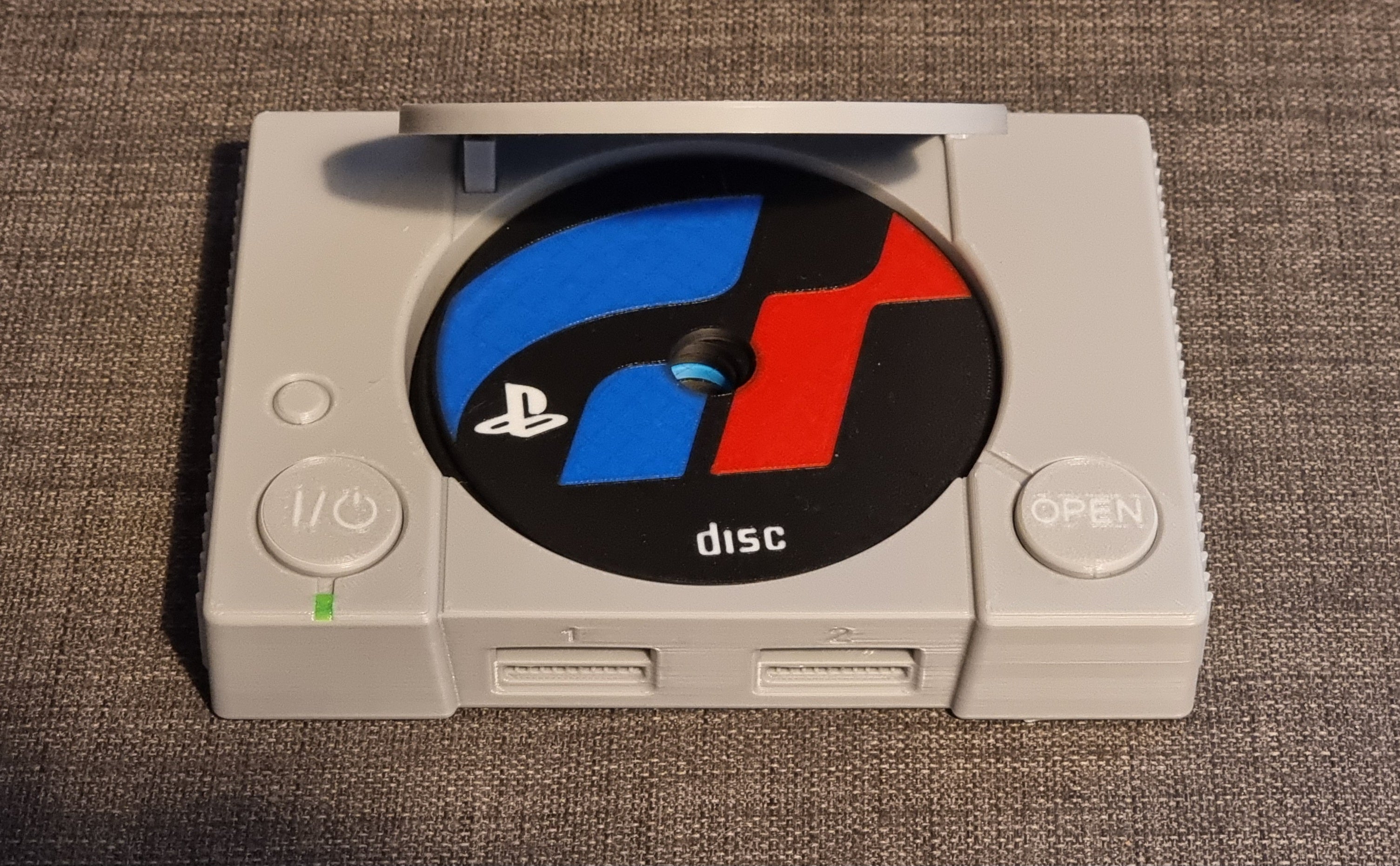 Retro Gaming Console Coaster Set with "Game Disc" Coasters